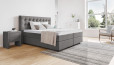Boxspringbett Beatrix 180 x 200 cm in Golf Anthrazit