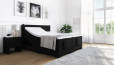 Boxspringbett Konrad 200 x 200 cm mit Motor in Golf Graphite