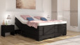 Boxspringbett Berta 180 x 200 cm mit Motor in Dunkelgrau
