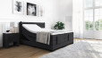 Boxspringbett Konrad 200 x 200 cm mit Motor in Board Anthrazit