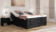 Boxspringbett Berta 180 x 200 cm mit Motor in Graphite