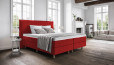 Boxspringbett Paula in Golf Burgundy