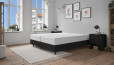 Boxspringbett Elsa 180x200 in Schwarz