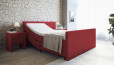 Boxspringbett Sven 200 x 200 cm mit Motor in Rot