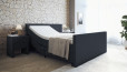 Boxspringbett Sven 200 x 200 cm mit Motor in Blau