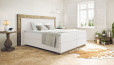 Boxspringbett Diego 200 x 200 cm in Cream