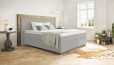 Boxspringbett Diego 180 x 200 cm in Dolphin