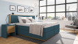 Boxspringbett Max 180 x 200 cm in Board Petrol
