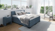 Boxspringbett William in Golf Blau