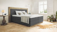 Boxspringbett Diego 180 x 200 cm in Grau