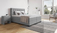 Boxspringbett Beatrix in Board Grau