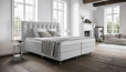 Boxspringbett Paula in Board Zink