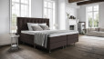 Boxspringbett Paula in Board Dunkelbraun