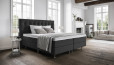 Boxspringbett Paula in Board Anthrazit