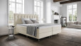 Boxspringbett Paula in Board Ecru