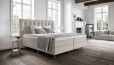 Boxspringbett Paula in Board Natur
