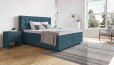 Boxspringbett Beatrix in Board Petrol