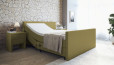 Boxspringbett Sven 200 x 200 cm mit Motor in Grün