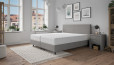 Boxspringbett Monty 180 x 200 in Grau
