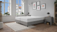 Boxspringbett Elsa 200x200 in Grau