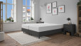 Boxspringbett Elsa 180x200 in Anthrazit