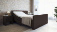 Boxspringbett Sven 200 x 200 cm mit Motor in Braun