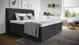 Boxspringbett Paul in Board Anthrazit