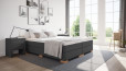Boxspringbett Hugo in Board Anthrazit