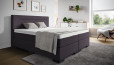 Boxspringbett Paul in Crush Aubergine