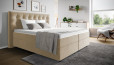 Boxspringbett Paul in Adore Beige   