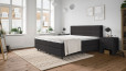 Boxspringbett Charly 180 x 200 in Schwarz