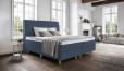 Boxspringbett Paula in Mine Denim