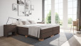 Boxspringbett Hugo in Board Dunkelbraun