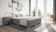 Boxspringbett Hugo in Board Dunkelgrau