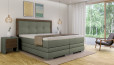 Boxspringbett Astrid 180 x 200 cm Bull Eucalyptus