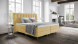 Boxspringbett Paula in Board Gelb