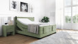 Boxspringbett Erik 180 x 200 cm in Board Grün