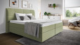 Boxspringbett Paul in Board Grün