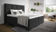Boxspringbett Paul in Mine Graphite