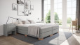 Boxspringbett Hugo in Board Grau