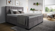 Boxspringbett Paul in Challenger Grey