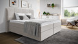 Boxspringbett Paul in Board Hellgrau