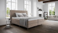 Boxspringbett Paula in Challenger Liver