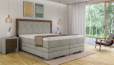 Boxspringbett Astrid 200 x 200 cm Luca Dolphin