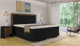 Boxspringbett Astrid 180 x 200 cm Luca Onyx