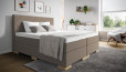 Boxspringbett Paul in Luca Taupe