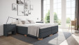 Boxspringbett Hugo in Board Navy