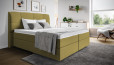 Boxspringbett Paul in Board Olive