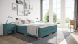 Boxspringbett Hugo in Board Petrol