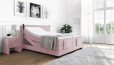 Boxspringbett Erik 160 x 200 cm in Board Rosa